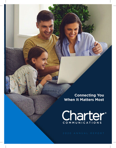 Thumbnail Charter Communications Annual Report 2020