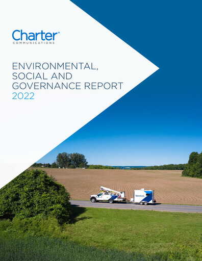 Thumbnail Charter Communications ESG Report 2022