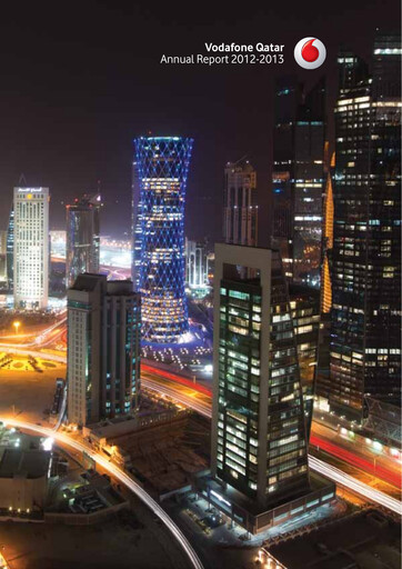 Thumbnail Vodafone Qatar Annual Report 2012-2013