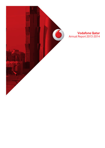 Thumbnail Vodafone Qatar Annual Report 2013