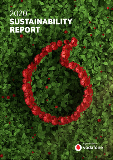Thumbnail Vodafone Qatar Sustainability Report 2020