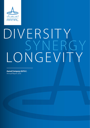 Miniature Aamal Company Rapport annuel 2016