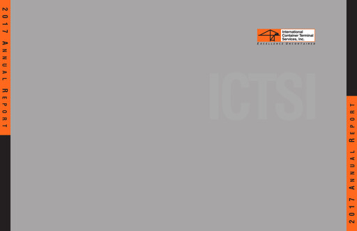 Vorschaubild International Container Terminal Services Jahresbericht 2017
