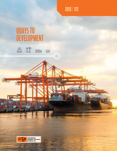 Vorschaubild International Container Terminal Services Jahresbericht 2018