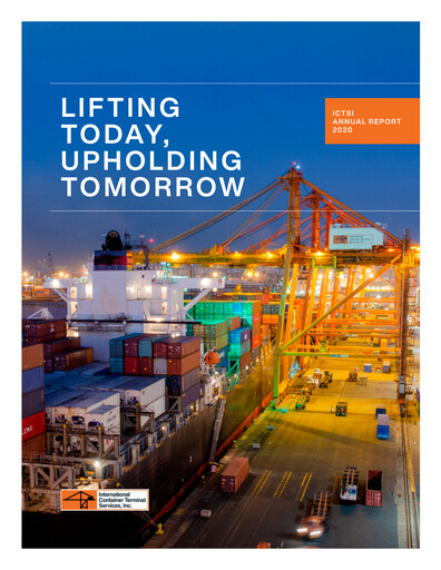 Vorschaubild International Container Terminal Services Jahresbericht 2020