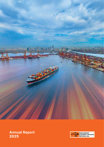 Thumbnail International Container Terminal Services Annual Report 2025