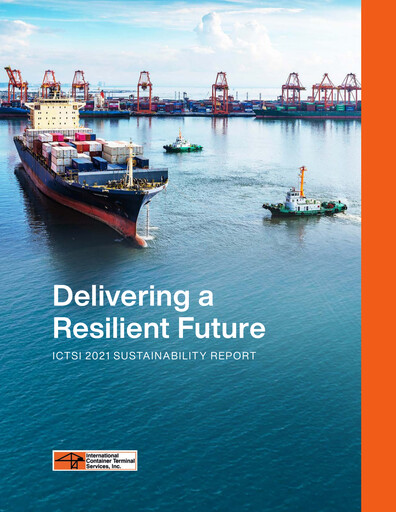Thumbnail International Container Terminal Services Sustainability Report 2021