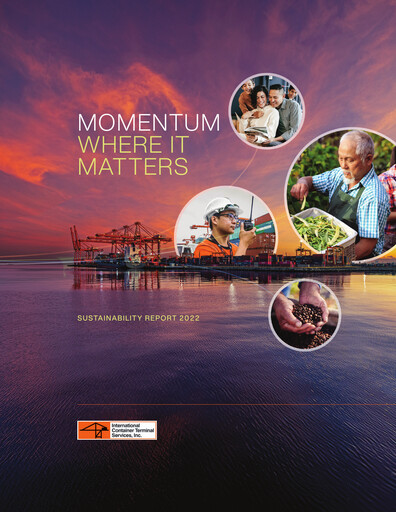 Thumbnail International Container Terminal Services Sustainability Report 2022