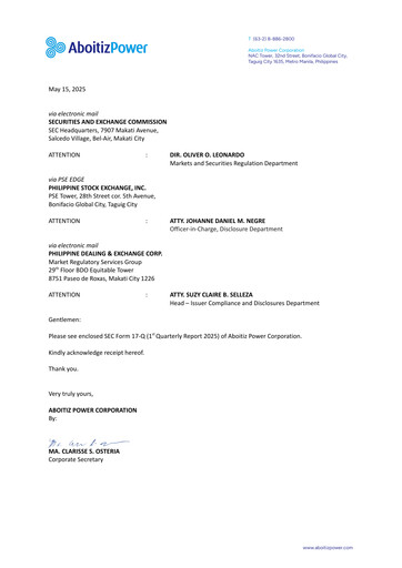 Thumbnail Aboitiz Power Quarterly Report 2025-q1