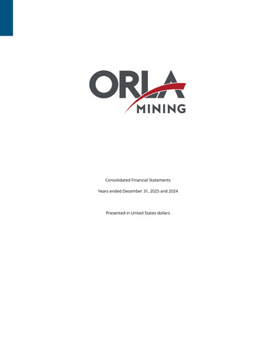 Thumbnail Orla Mining Financial Statement 2025