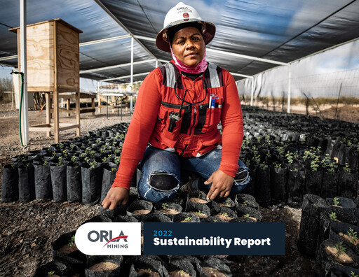 Thumbnail Orla Mining Sustainability Report 2022