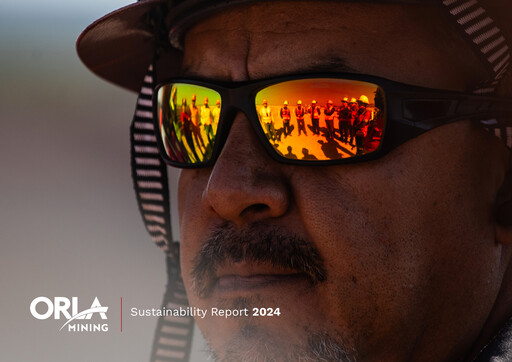 Thumbnail Orla Mining Sustainability Report 2024