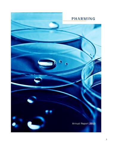 Thumbnail Pharming Group Annual Report 2013