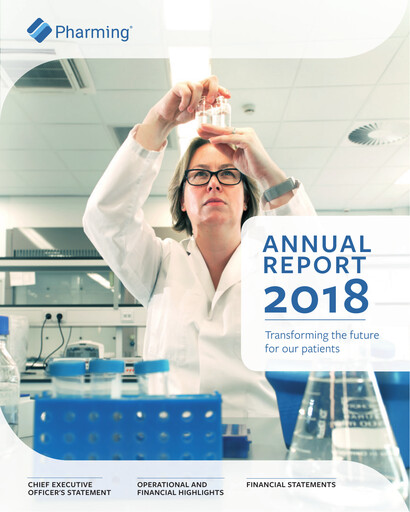 Thumbnail Pharming Group Annual Report 2018