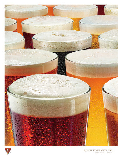 Miniature BJ's Restaurants
 Rapport annuel 2014