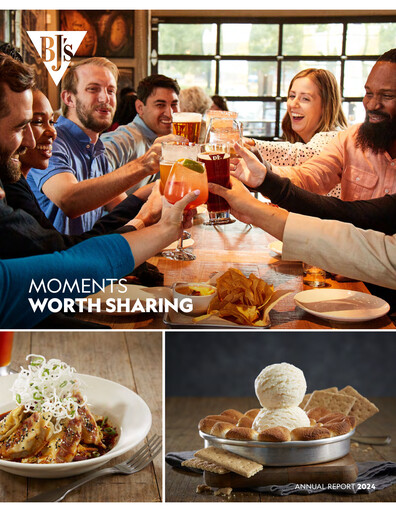 Miniature BJ's Restaurants
 Rapport annuel 2024