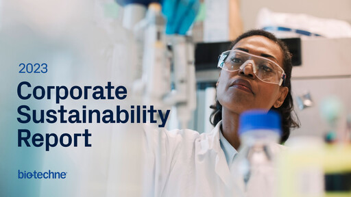 Thumbnail Bio-Techne Sustainability Report 2023