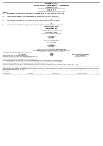 Thumbnail BioNTech Annual Report 2019