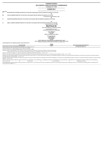 Thumbnail BioNTech Annual Report 2020