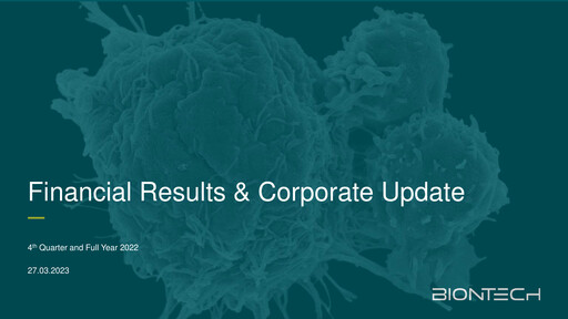 Thumbnail BioNTech Quarterly Report 2022-q4
