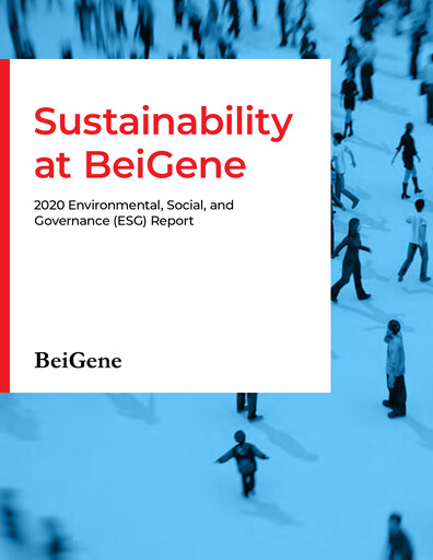 Thumbnail BeOne Medicines Sustainability Report 2020