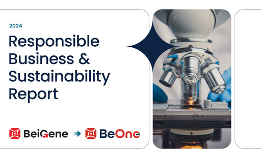 Thumbnail BeOne Medicines Sustainability Report 2024
