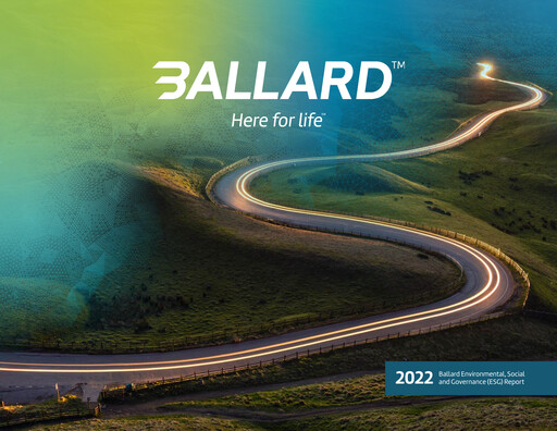 Thumbnail Ballard Power Systems
 ESG Report 2022
