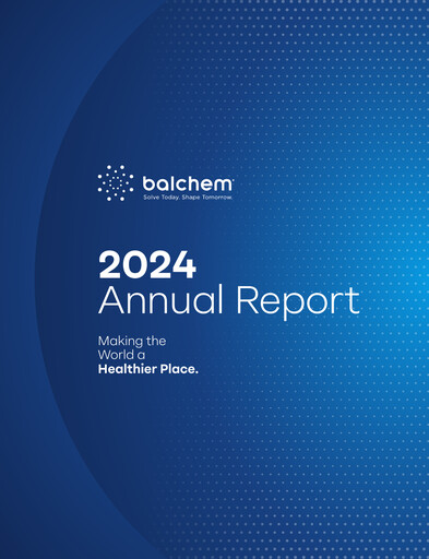 Thumbnail Balchem Annual Report 2024