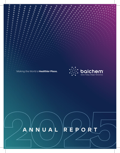 Thumbnail Balchem Annual Report 2025