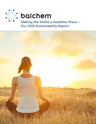 Thumbnail Balchem Sustainability Report 2018