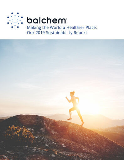 Thumbnail Balchem Sustainability Report 2019