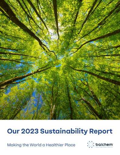 Thumbnail Balchem Sustainability Report 2023