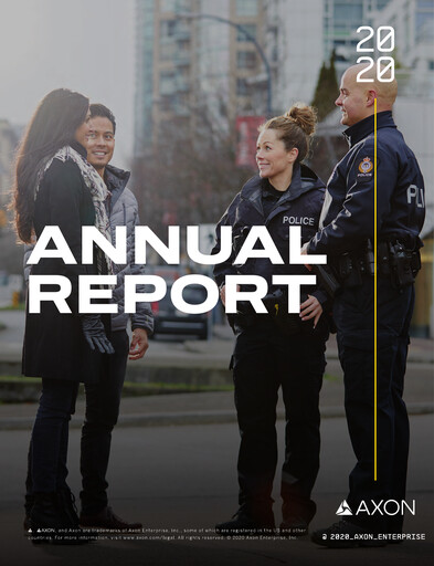 Miniature Axon Enterprise
 Rapport annuel 2020