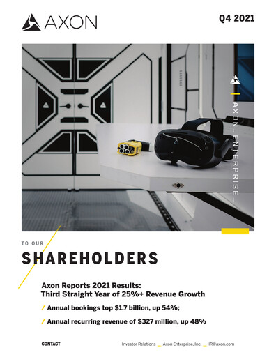 Vorschaubild Axon Enterprise
 Quartalsbericht 2021-q4