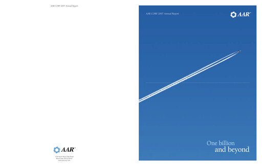 Thumbnail AAR Annual Report 2007