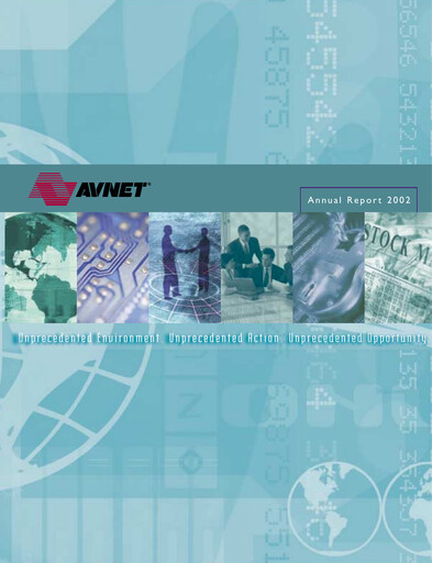 Thumbnail Avnet Annual Report 2002