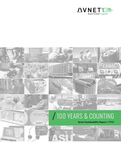 Thumbnail Avnet Sustainability Report 2021