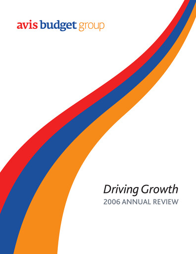 Thumbnail Avis Budget Group
 Annual Report 2006