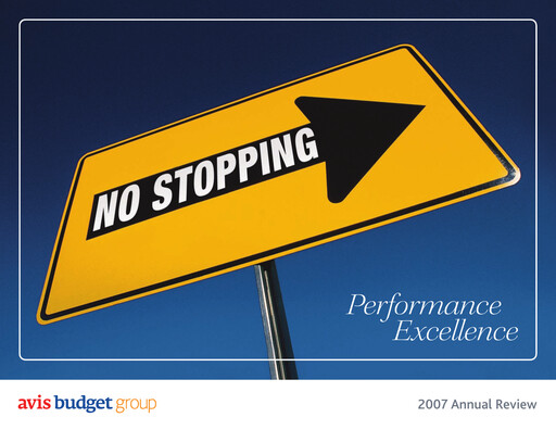 Thumbnail Avis Budget Group
 Annual Report 2007