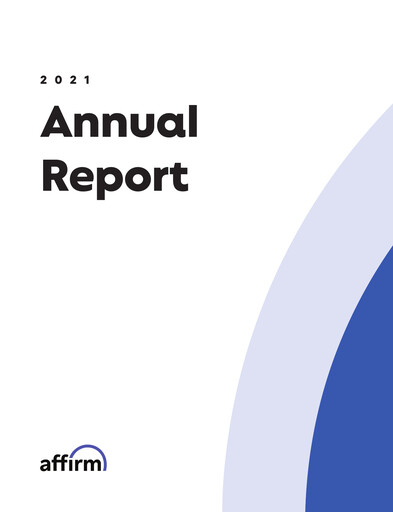 Thumbnail Affirm Annual Report 2021