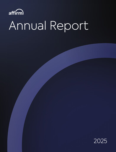 Thumbnail Affirm Annual Report 2025