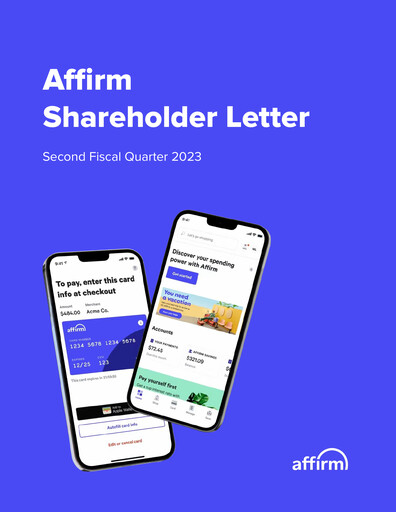Thumbnail Affirm Quarterly Report 2023-q2