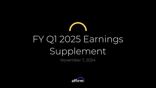 Thumbnail Affirm Quarterly Report 2025-q1