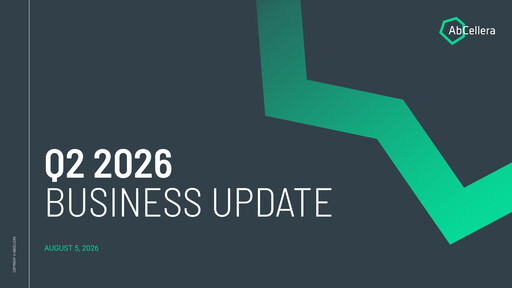 Thumbnail AbCellera
 Quarterly Report 2026-q2
