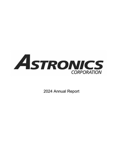Thumbnail Astronics Corporation
 Annual Report 2024