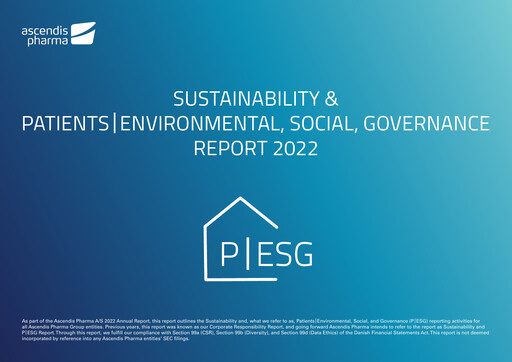 Thumbnail Ascendis Pharma
 Sustainability Report 2022