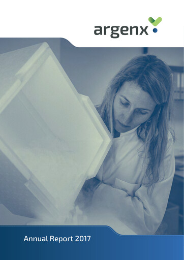 Thumbnail Argenx
 Annual Report 2017