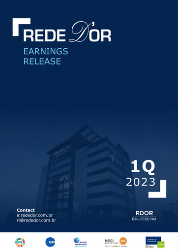 Vorschaubild Rede D'Or Sao Luiz
 Quartalsbericht 2023-q1