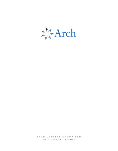 Thumbnail Arch Capital Annual Report 2017
