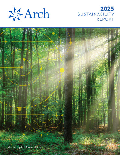 Thumbnail Arch Capital Sustainability Report 2025